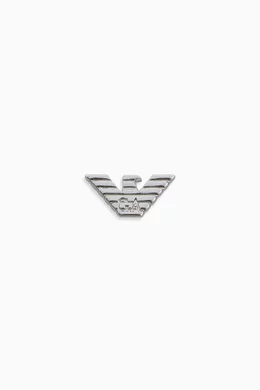 Shop Emporio Armani Silver EA Eagle Stationery Pin for MEN | Ounass Saudi  Arabia