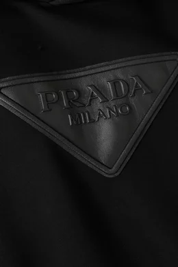 Shop Prada Black Sweatshirt in Cotton for MEN | Ounass Saudi Arabia