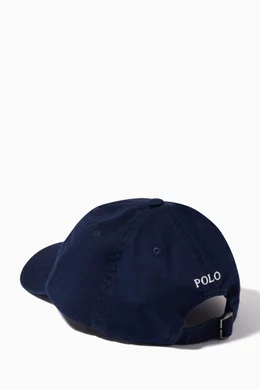 Shop Polo Ralph Lauren Blue Polo Bear Ball Cap in Cotton for KIDS | Ounass  Saudi Arabia