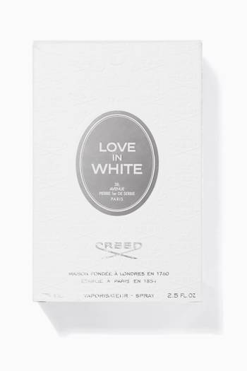hover state of Love In White, Eau de Parfum, 75ml   