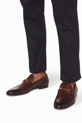 hover state of Jordaan Leather Loafers  