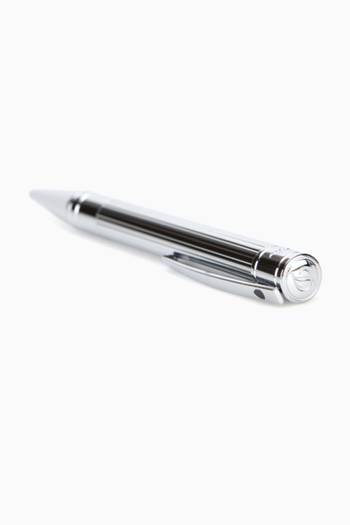 hover state of D-Initial Goldsmith Chrome-Finish Ballpoint Pen   
