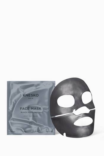 hover state of Black Pearl Detox Face Mask, Pack of 4