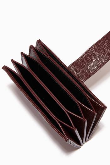 hover state of Cassandre Business Card Case in Matelassé Leather     