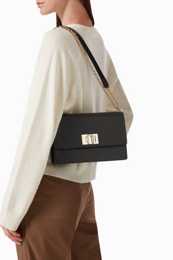 hover state of Furla 1927 Mini Crossbody Bag in Leather