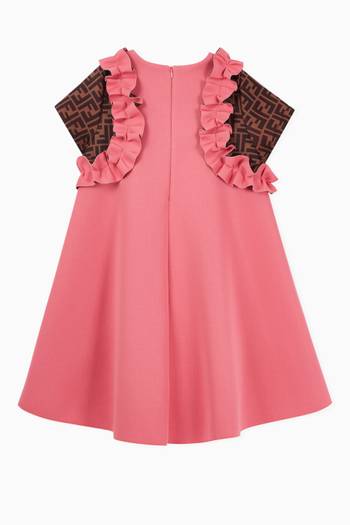 hover state of Monogram Sleeves Dress 