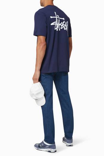 hover state of Basic Stüssy Cotton T-shirt