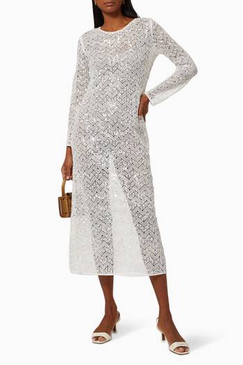 hover state of Yvie Lace Dress     