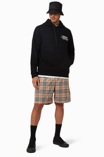 hover state of Vintage Check Shorts in Technical Twill