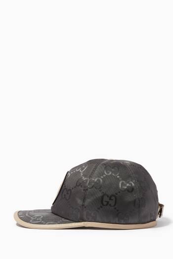 hover state of Gucci Off The Grid Baseball Hat in GG ECONYL®    
