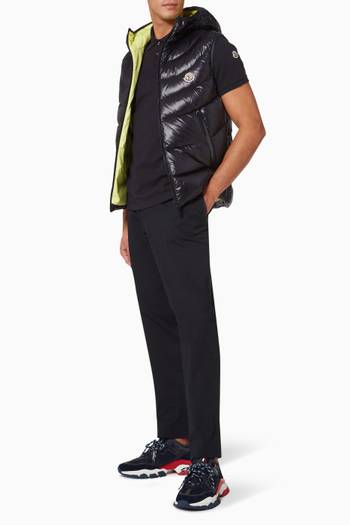 hover state of Demy Gilet in Micro Ripstop Nylon  
