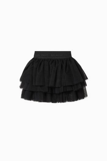 hover state of Tiered Skirt in Tulle   
