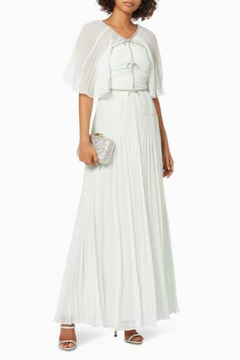 hover state of Maxi Dress in Chiffon  