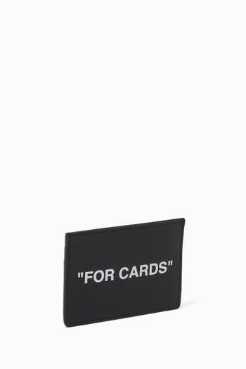 hover state of حافظة بطاقات جلد بطبعة "FOR CARDS"