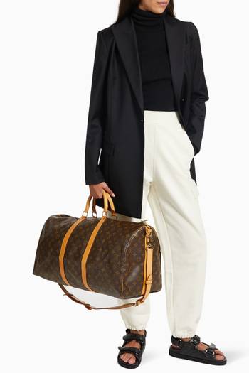 hover state of Keepall Bandouliere 55 in Monogram Canvas  