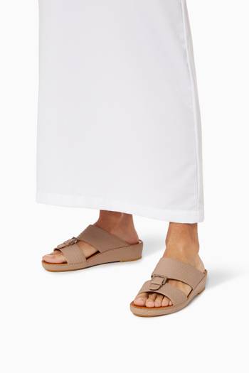 hover state of Cinghia Sandals in Rubbercalf        