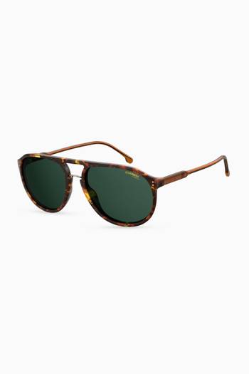 hover state of 212/N/S Aviator Sunglasses in Polyamide 
