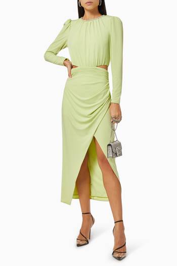 hover state of Cut Out Midi Dress 