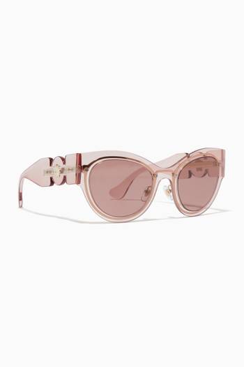 hover state of Cat Eye Sunglasses in Acetate    