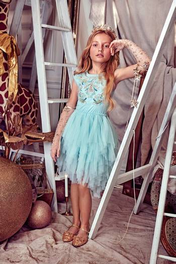 hover state of Merry Tutu Dress in Tulle  