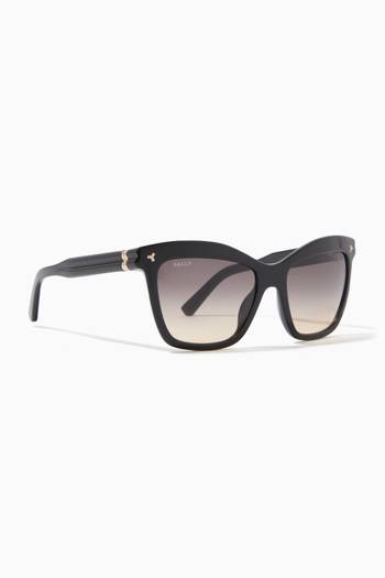 hover state of Sqaure-frame sunglasses in Acetate