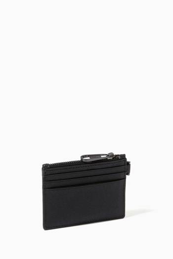 hover state of Logo Cardholder in Leather  