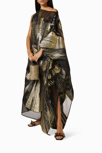 hover state of Guggenheim Sole Kaftan in Jacquard   