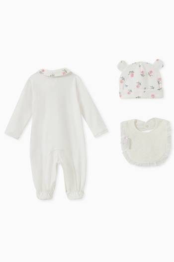 hover state of Teddy Print Set in Cotton Jersey 
