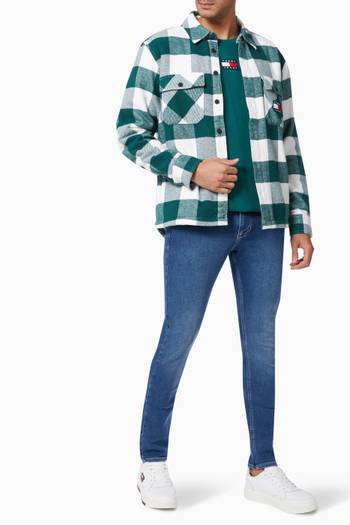 hover state of Oversized Shirt in Flannel 