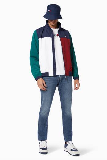hover state of Colour Block Jacket 