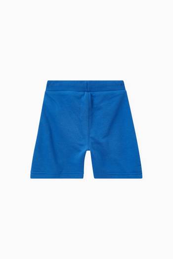 hover state of Logo Patch Shorts in Cotton Blend