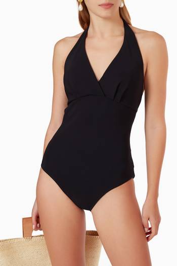 hover state of Halter One-Piece Swimsuit