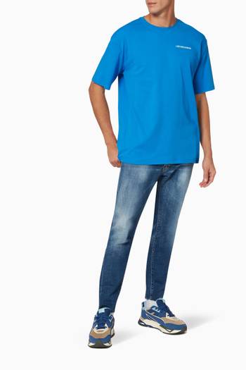 hover state of Short Sleeve 021 T-shirt in Cotton Jersey  