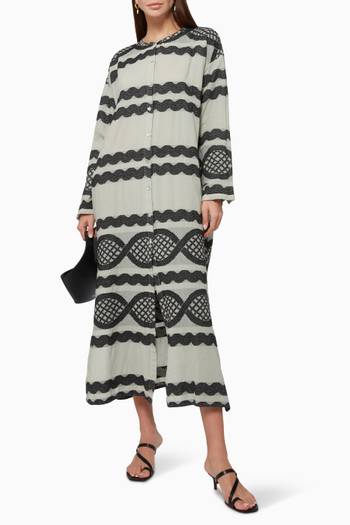 hover state of Zakar Maxi Dress in Cotton   