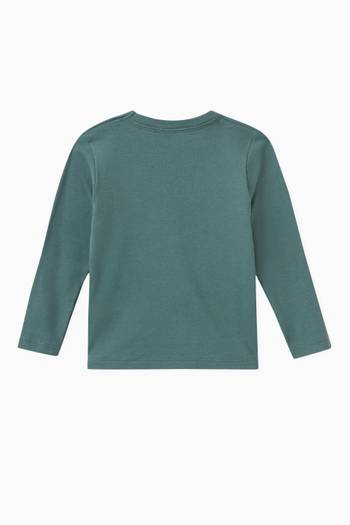 hover state of Long Sleeve T-shirt in Organic Cotton