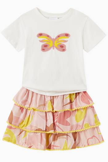 hover state of Butterfly Applique T-shirt  