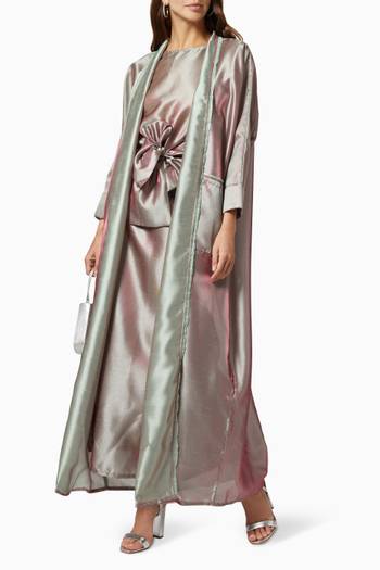 hover state of Shimmer Abaya Set 