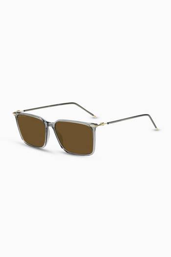 hover state of D-frame Sunglasses in Acetate 