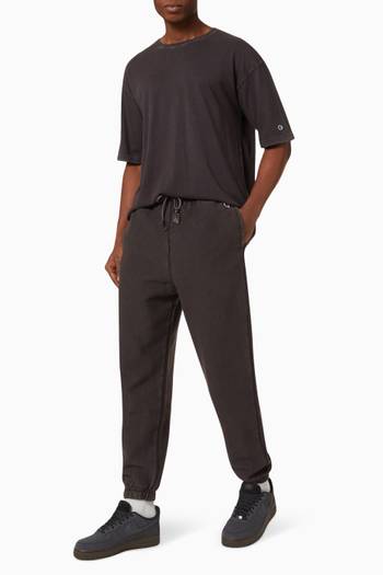 hover state of Elastic Cuff Pants in Reverse Weave Fleece  
