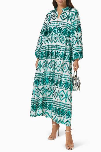 hover state of Riflash Maxi Dress