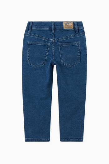 hover state of Denim Pants in Organic Fabric  