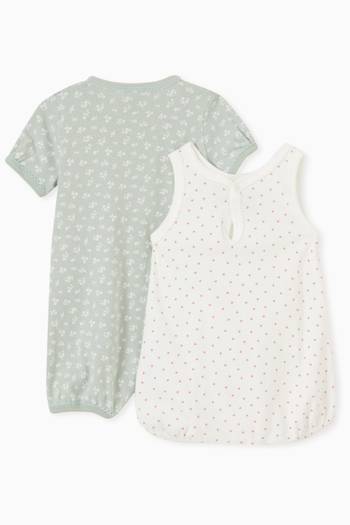 hover state of Playsuit in Cotton, Set of Two  