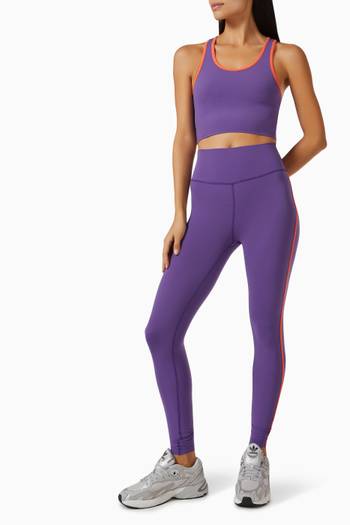 hover state of Amber Airweight High-waist 7/8 Leggings in Jersey
