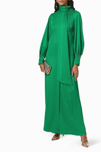 hover state of Scarf Maxi Dress