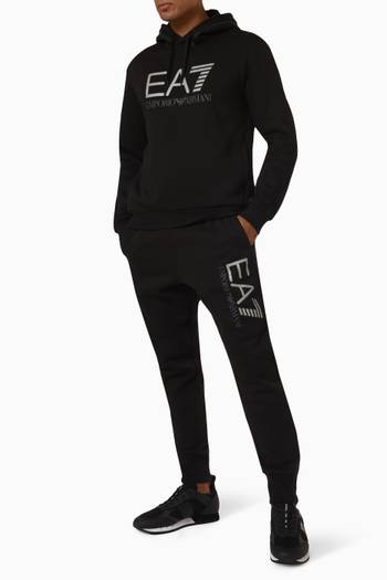 hover state of Logo Print Sweatpants in Jersey