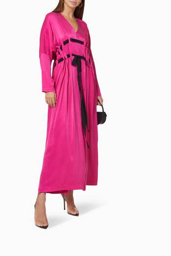 hover state of Belted Maxi Dress 