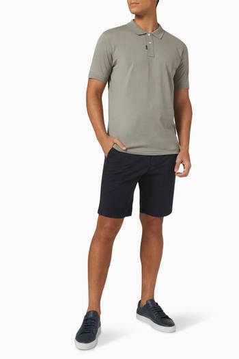 hover state of Polo Shirt in Cotton Piqué