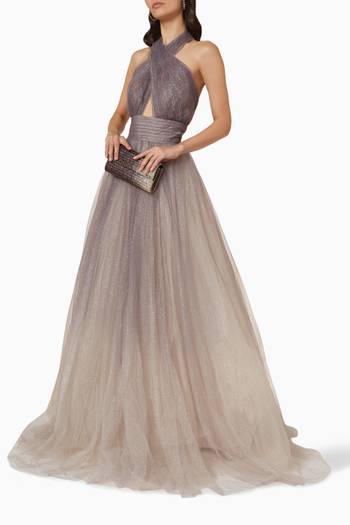 hover state of Ombre Gown in Tulle