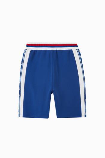 hover state of Logo Tape Shorts in Cotton