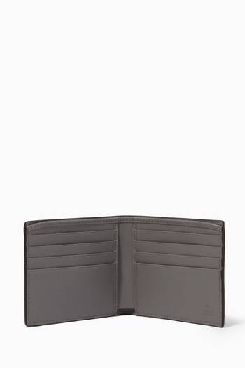 hover state of GG Embossed Wallet in Leather  